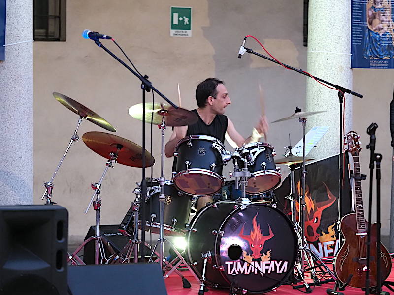 Concerto nel cortile del palazzo comunale a Busto Arsizio