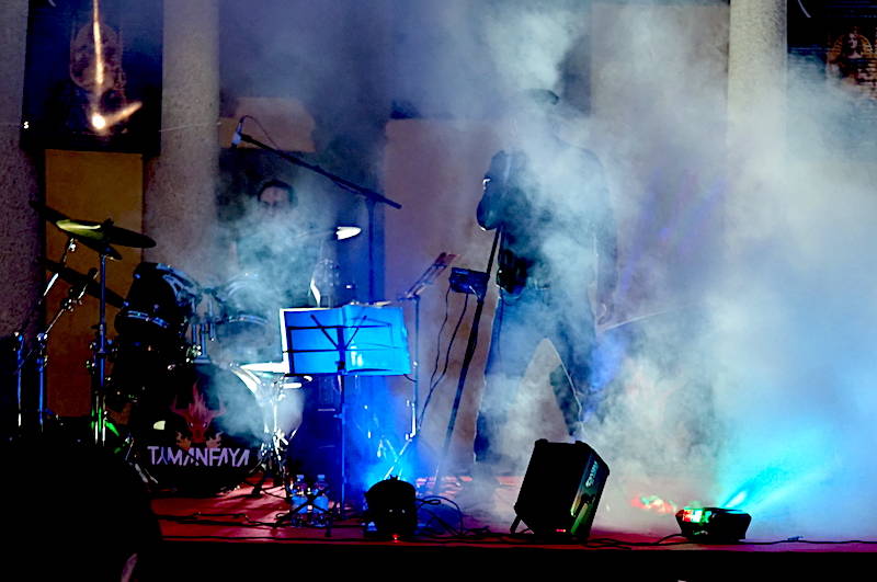 Concerto nel cortile del palazzo comunale a Busto Arsizio