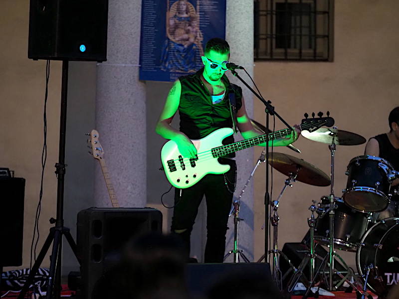 Concerto nel cortile del palazzo comunale a Busto Arsizio