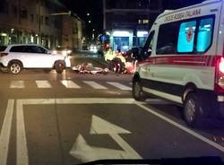 Incidente a Parabiago piazza Maggiolino