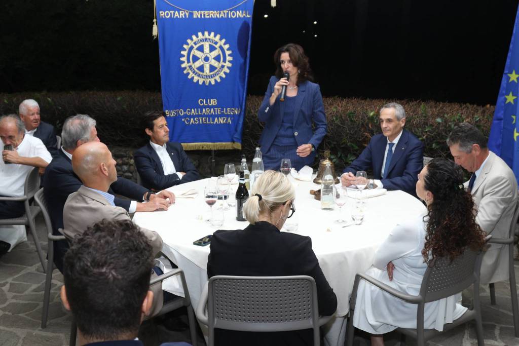 Norma Gimondi ospite del Rotary Club Castellanza