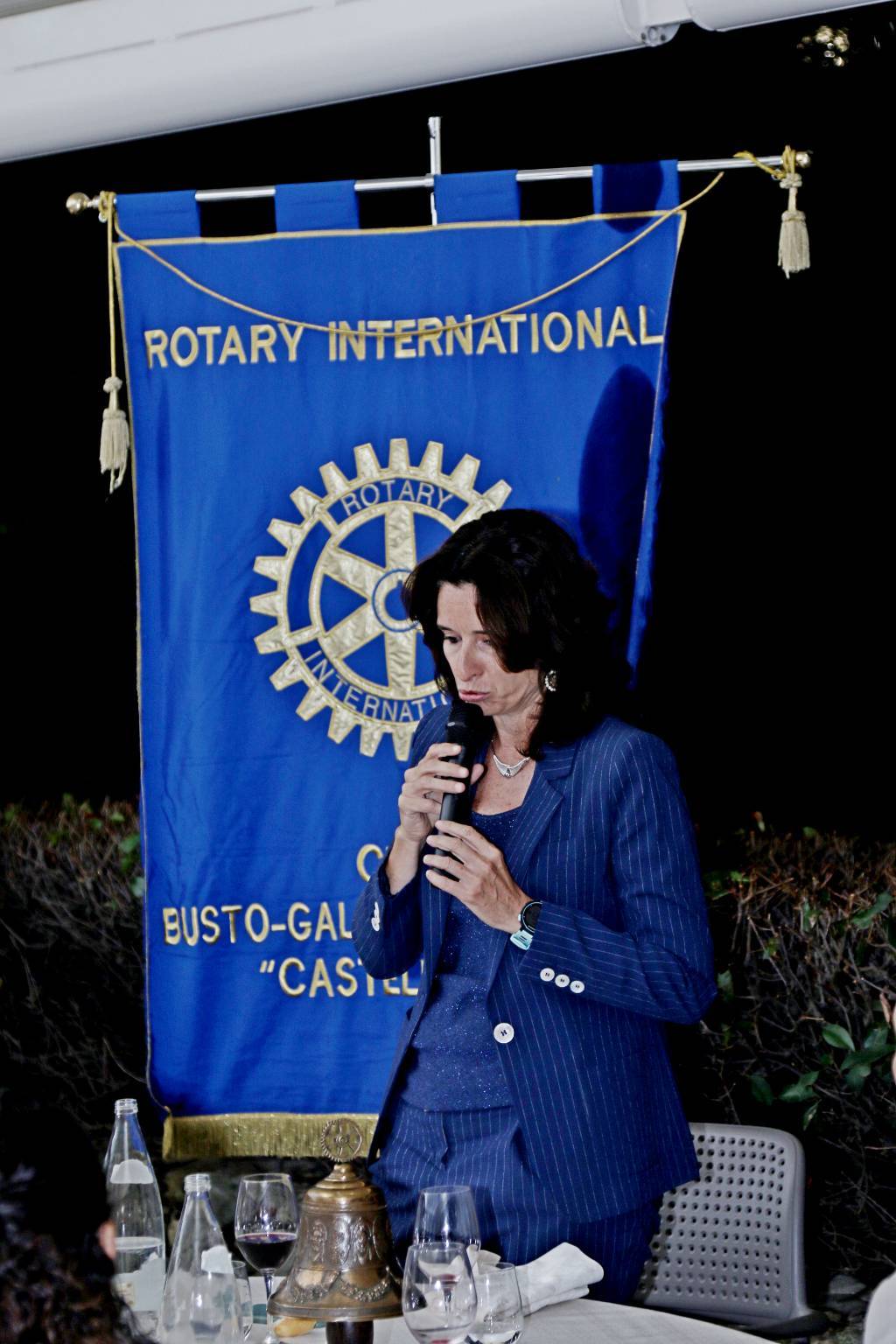 Norma Gimondi ospite del Rotary Club Castellanza