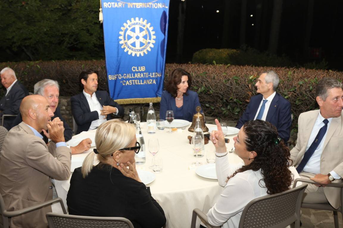 Norma Gimondi ospite del Rotary Club Castellanza