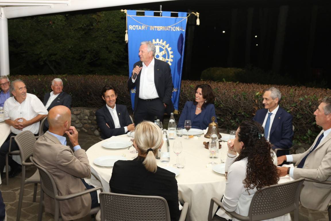 Norma Gimondi ospite del Rotary Club Castellanza