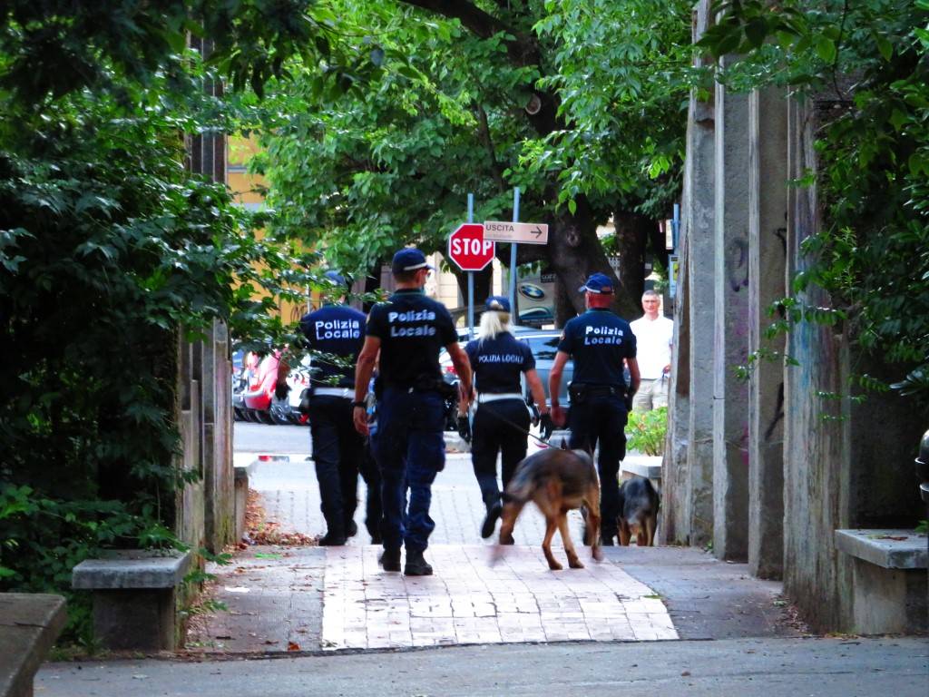 Polizia Locale di Legnano - Controlli antidroga 