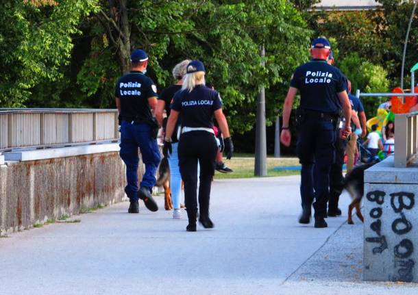 Polizia Locale di Legnano - Controlli antidroga 