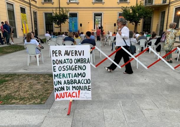 Tradate, incontro con Daniele Zanzi per salvare gli alberi di piazza Mazzini