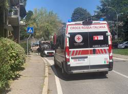 incidente ambulanza gallarate