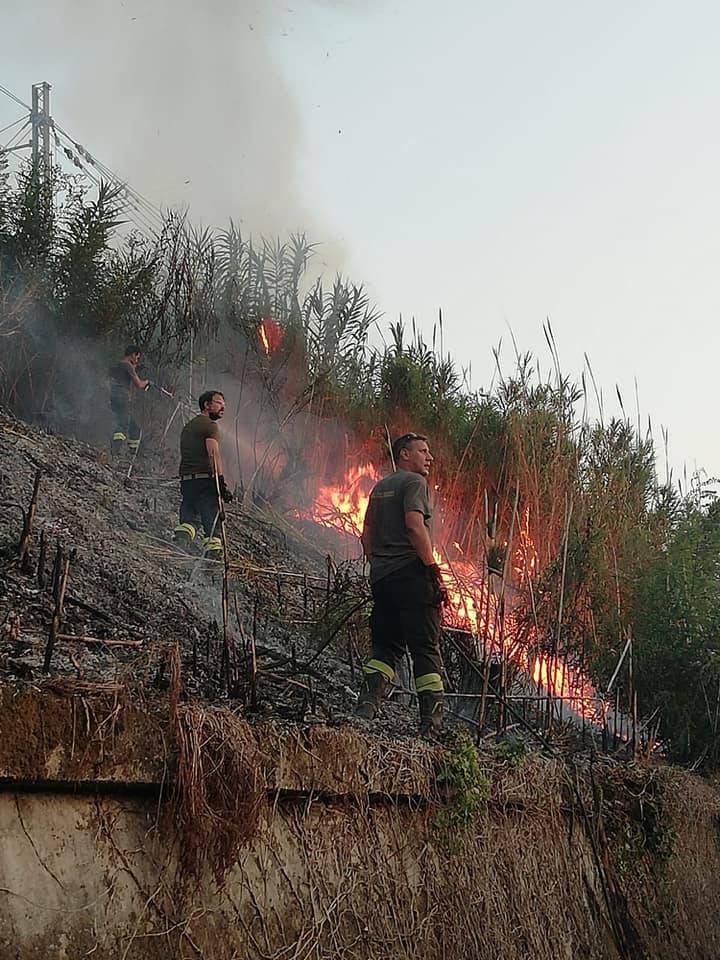 Vigili del Fuoco Rho in Calabria 