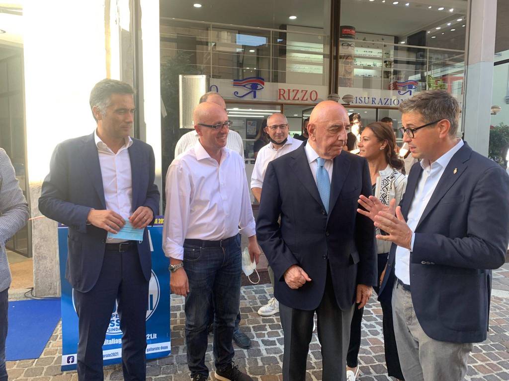 A Gallarate le sorprese di Galliani tra piazza Garibaldi e Parolo