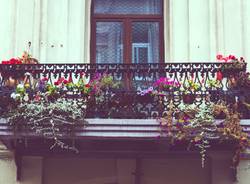 balcone fiorito