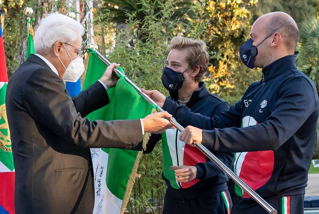 Gli atleti campioni a Tokio al Quirinale da Mattarella