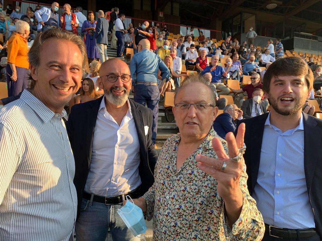 L'apertura della campagna elettorale di Galimberti all'Ippodromo di Varese