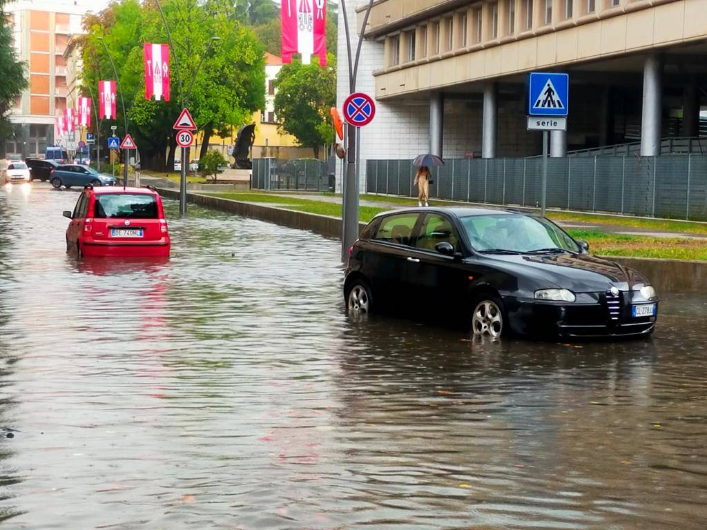 Nubifragio a Legnano 