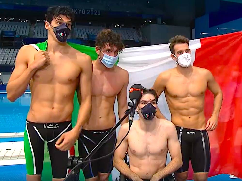 staffetta 4x100 maschile paralimpiadi tokyo