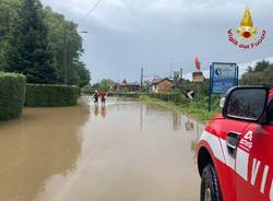 Strade allagate e disagi, il maltempo investe il Varesotto