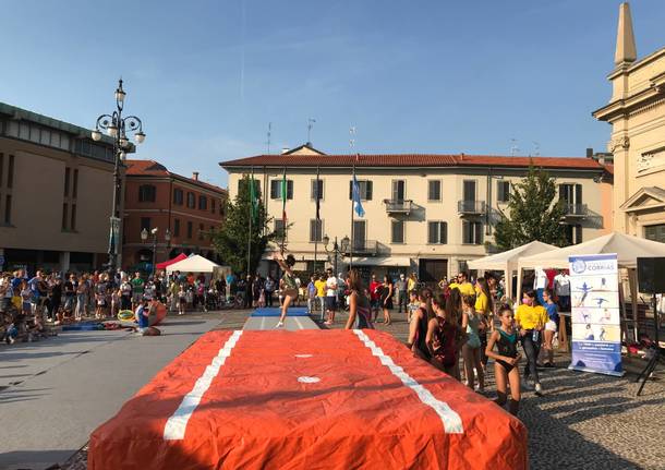 Una domenica di sport in centro a Saronno