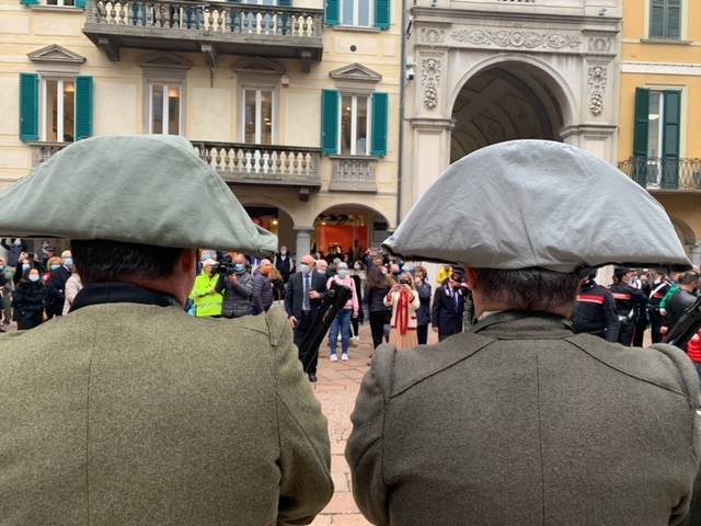 L\'inaugurazione dell\'associazione nazionale carabinieri