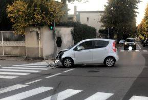 Incidente in via Roma a San Vittore Olona