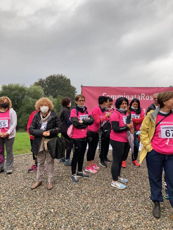 La camminata in rosa di Laveno Mombello 