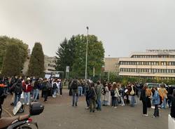 Sciopero degli studenti del liceo Frattini