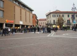 A Saronno manifestazione contro il greenpass