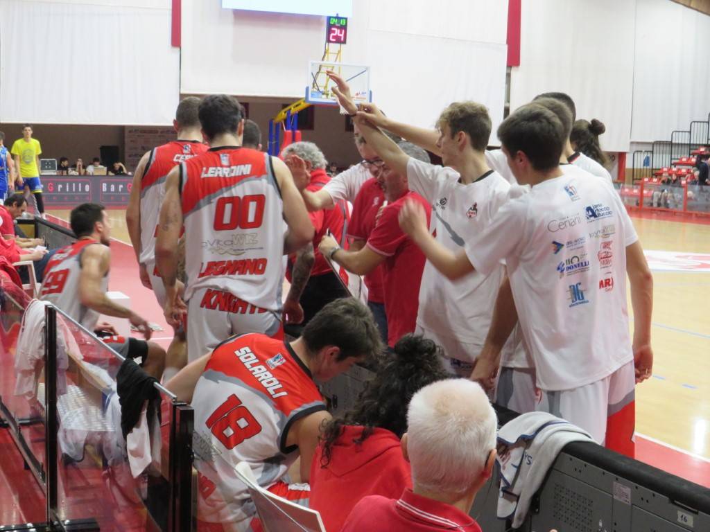 Basket: Legnano-Piombino