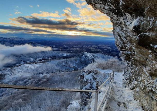 Neve nel varesotto del 28 novembre