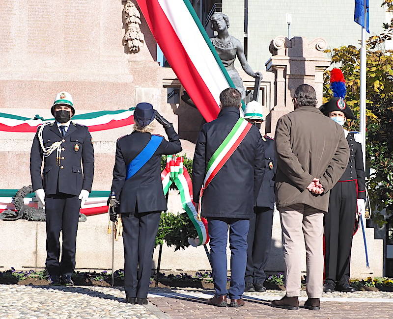 Ricorrenza 4 novembre 2021 a Gallarate - foto di Roberto Gernetti