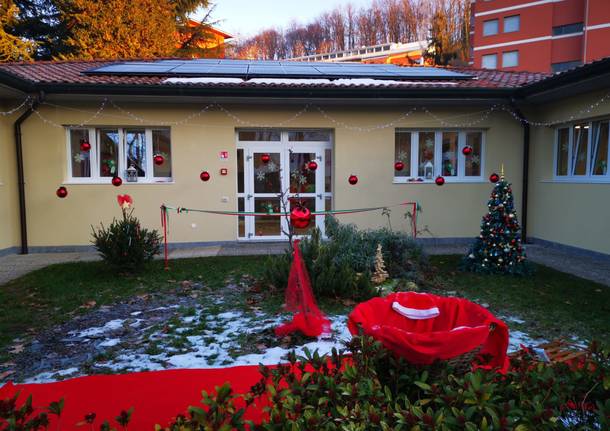 Festa per la riapertura della scuola dell’infanzia di Varese dopo i lavori di riqualificazione