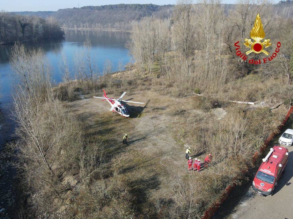 Continuano le ricerche dell'uomo disperso a Somma Lombardo