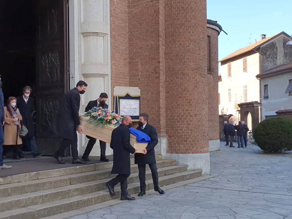 Funerali di Livio Mereghetti a San Giorgio su Legnano