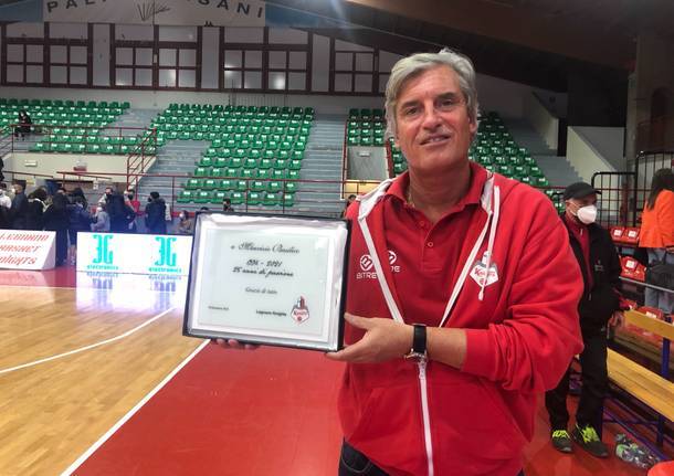 Maurizio Basilico, 25 anni con il Legnano Basket