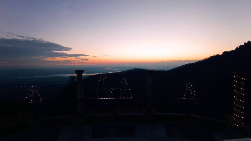 Sacro Monte al tramonto