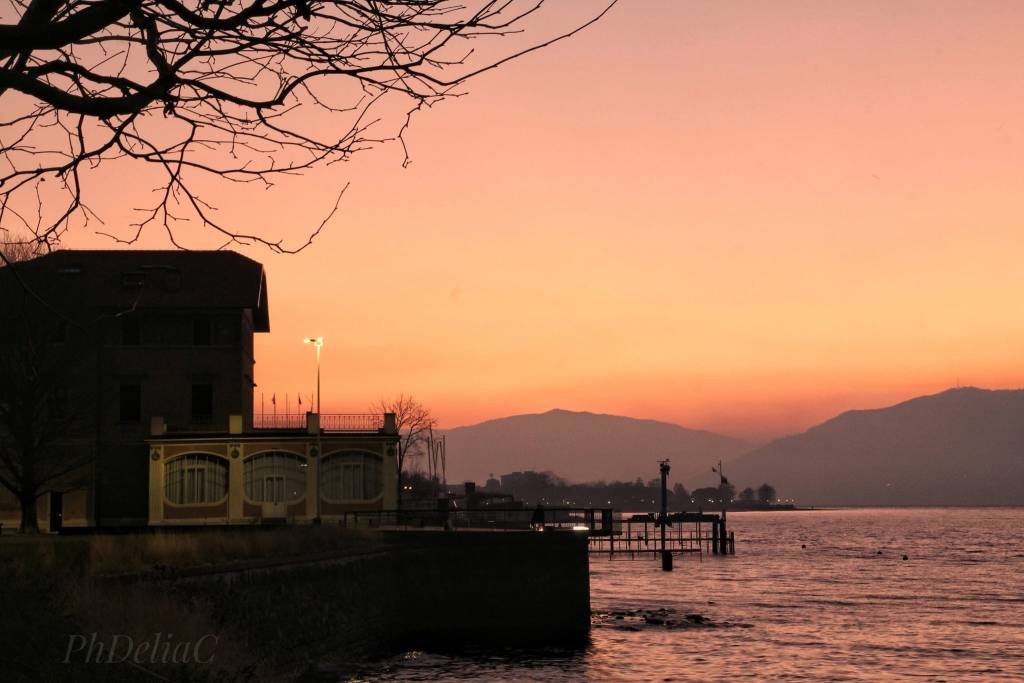 tramonto Luino delia ilona ciocoiu