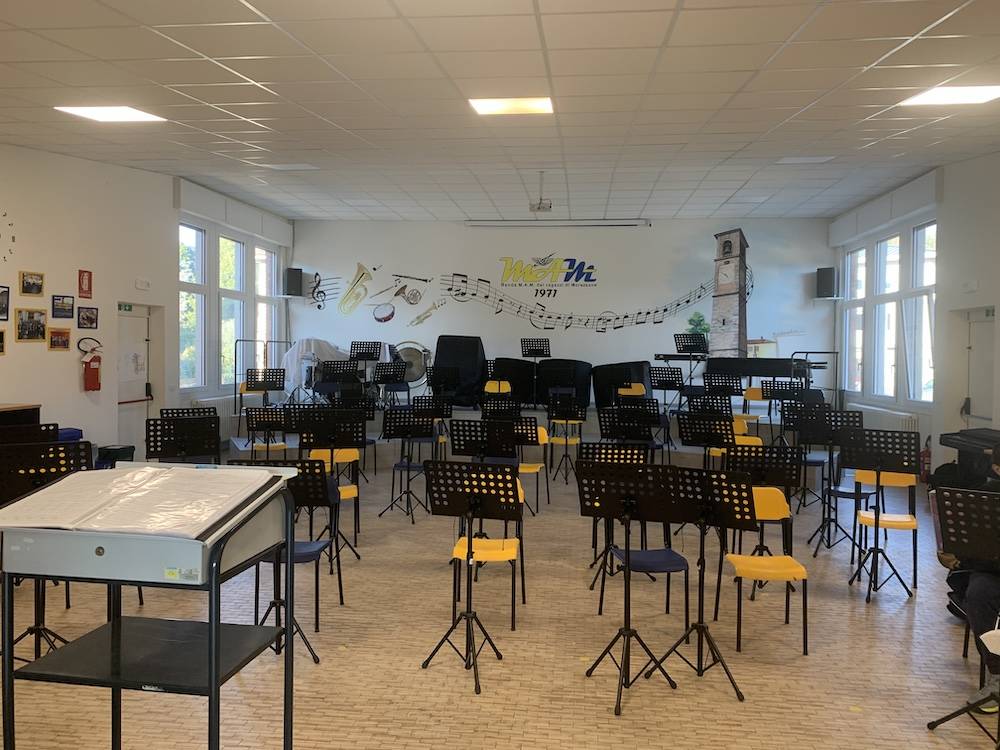 La nuova \"Sala della Musica\" di Morazzone