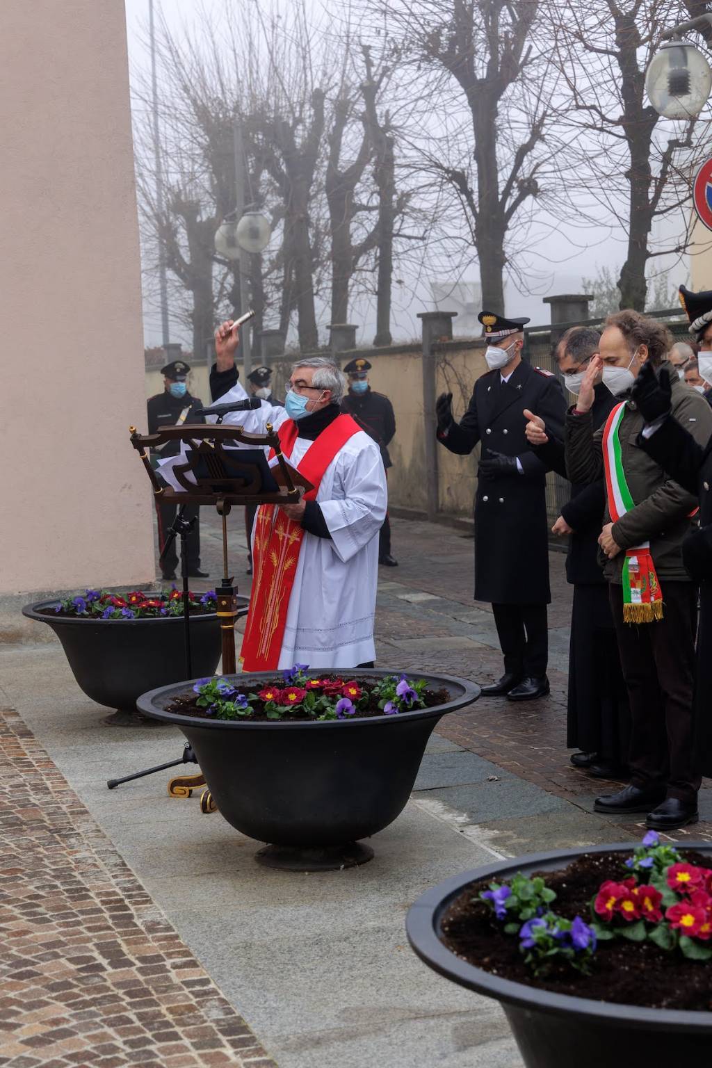 Commemorazione del Brigadiere Giorgio Illuminoso a Gerenzano