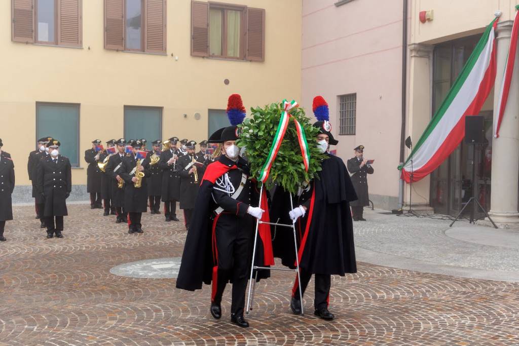 Commemorazione del Brigadiere Giorgio Illuminoso a Gerenzano