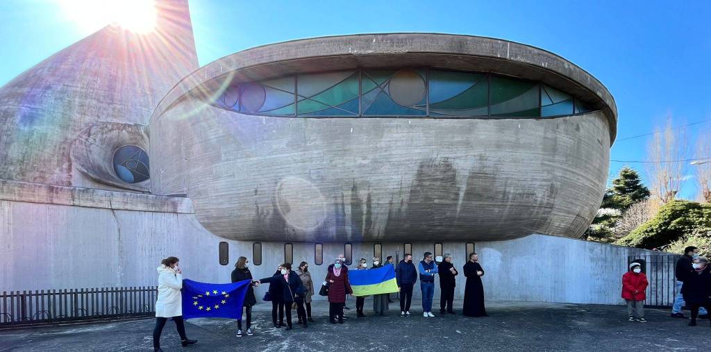 I cattolici e i cattolici ucraini in preghiera per l'Ucraina