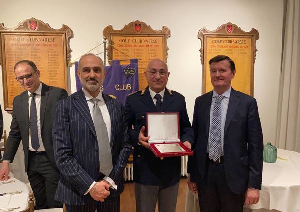 Lions Club Varese Prealpi premia Antonello Santoni