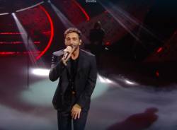 Marco Mengoni sul palco di Sanremo 2022