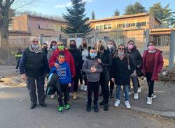 protesta genitori scuola media sant'anna busto arsizio