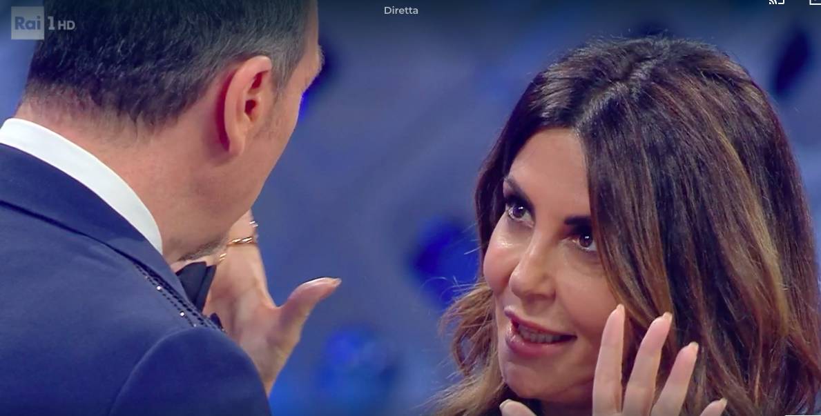 Sabrina Ferilli al festival di Sanremo 2022