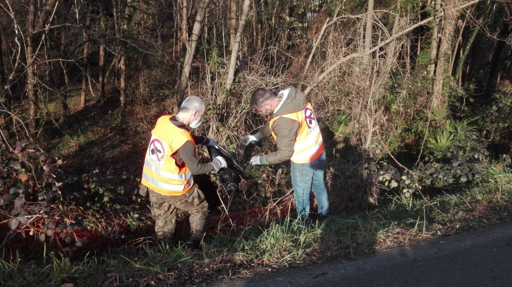 Strade pulite a Crenna di Gallarate