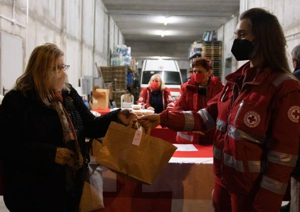 Successo per la cena d’asporto della CRI Varese