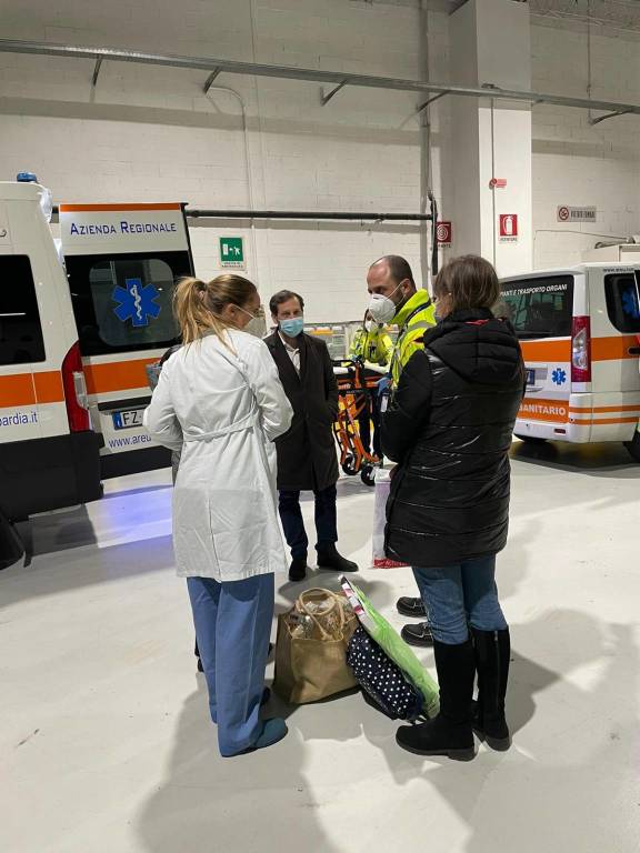 A Linate il secondo volo con a bordo i bambini ucraini malati oncologici 