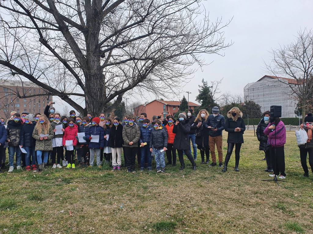 Intitolazione giardino "8 Marzo - Giornata Internazionale della Donna" a Legnano