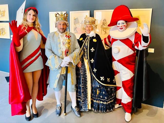 Le maschere di Novara per la prima volta al Carnevale di Viareggio