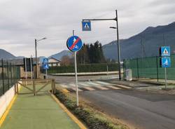 Porto Ceresio - La nuova pista ciclopedonale da Porto Ceresio a Besano