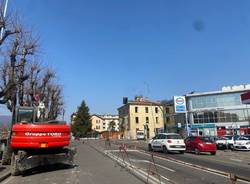 Rotonda di largo Flaiano a Varese: cominciano i lavori in viale Borri